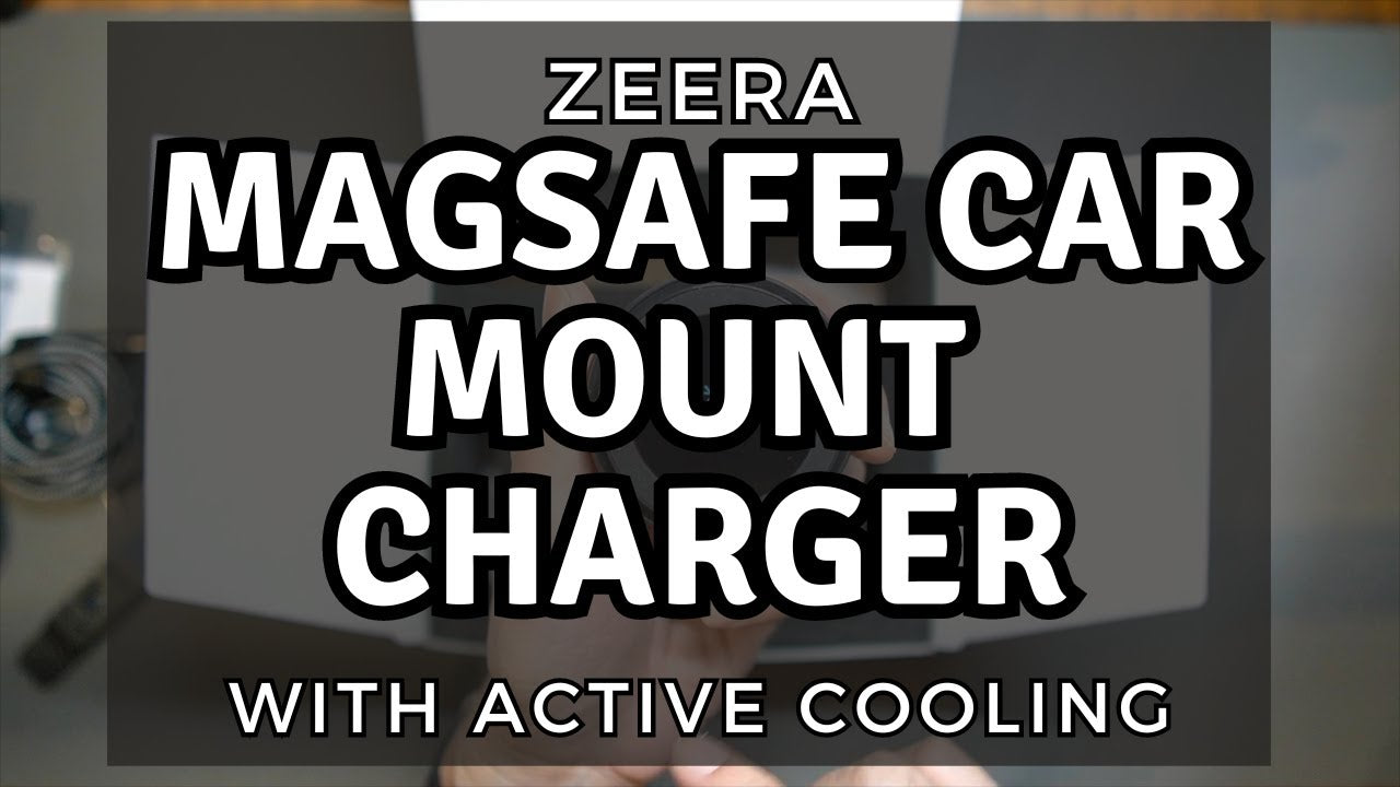 MagSafe Car Mount Charger with Active Cooling - ZEERA