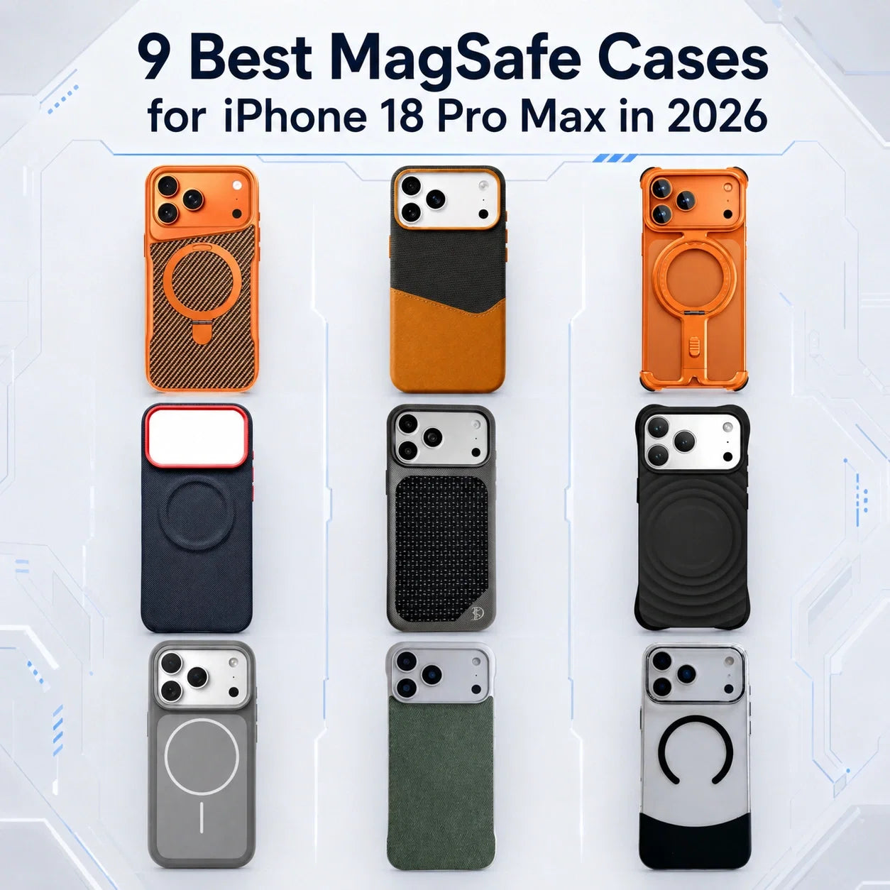 9 Best MagSafe Cases for iPhone 18 Pro Max in 2026