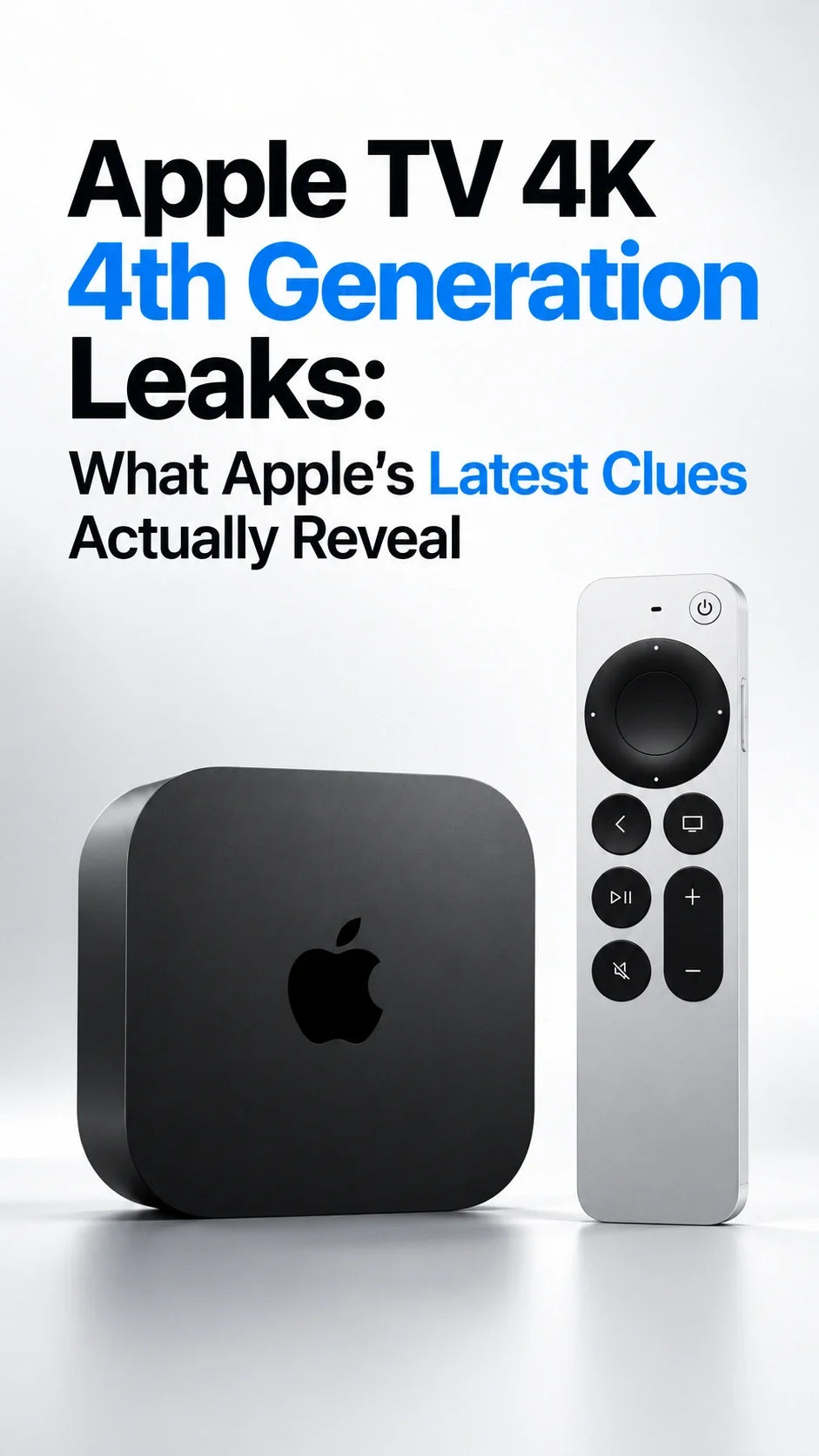 Apple TV 4K 4th Generation Leaks: What Apple's Latest Clues Actually Reveal