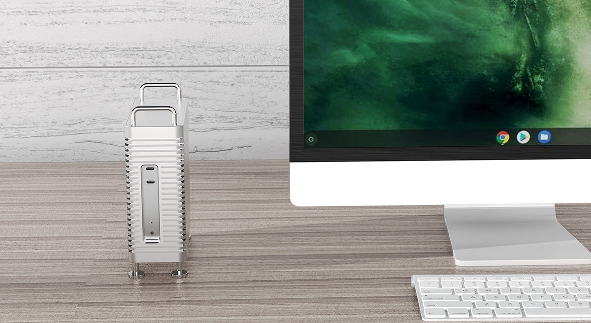 2024 Mac mini に最適なセットアップ: Zeera MacForge Gen2 CNC アルミニウム冷却ケース