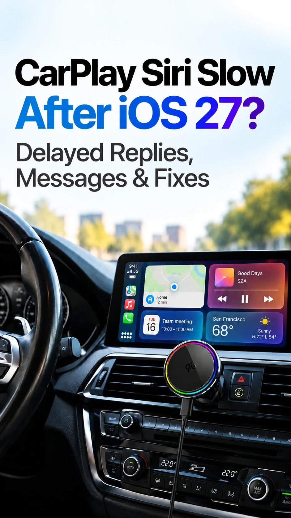 CarPlay Siri Slow After iOS 27? Delayed Replies, Messages & Fixes