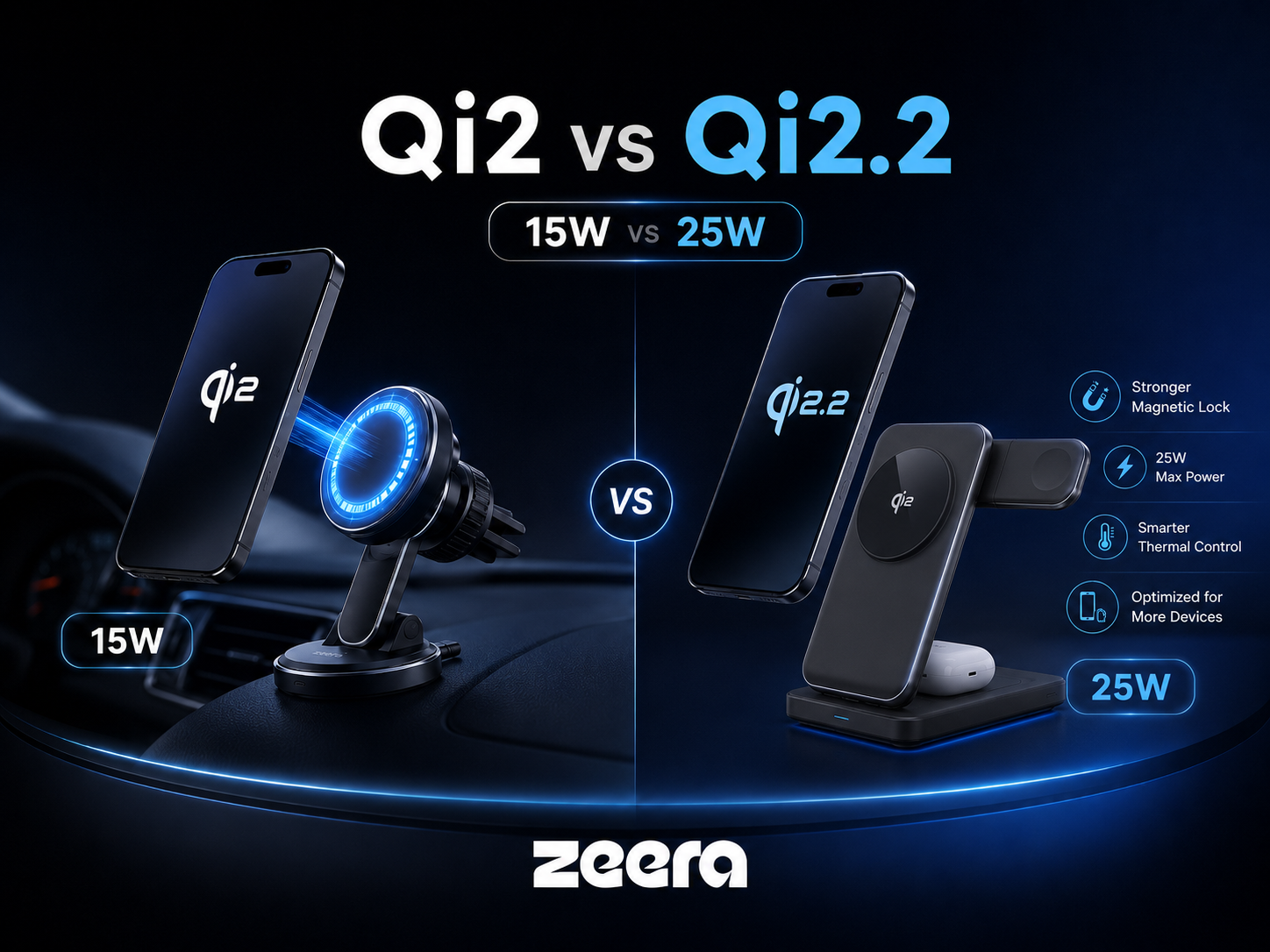 Qi2 vs Qi2.2: What’s the Difference and Should You Upgrade to 25W Wireless Charging?