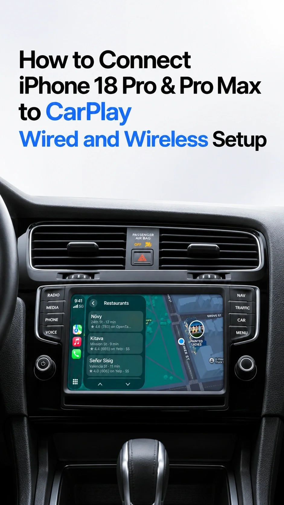 How to Connect iPhone 18 Pro & Pro Max to CarPlay: Wired and Wireless Setup