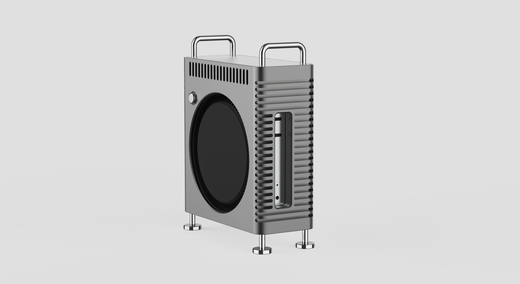 ZEERA MacForge Gen2 M4 MacMini ケース 2024年Mac Mini M4対応のCNCアルミニウムケース「ZEERA MacForge