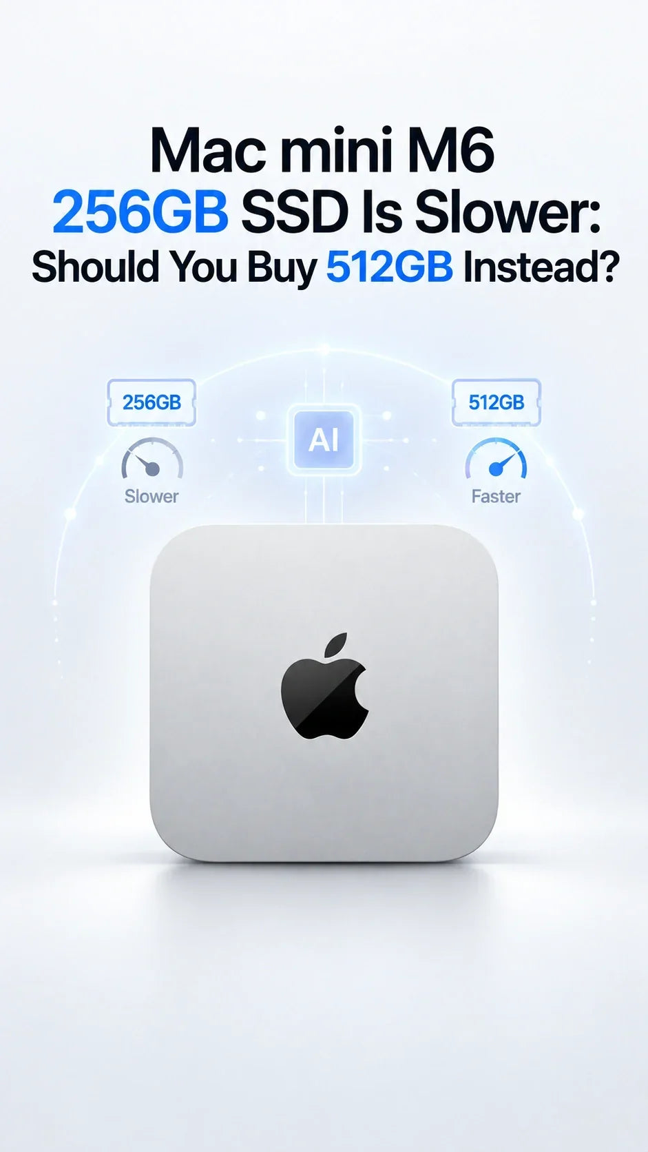Mac mini M6 256GB SSD Is Slower: Should You Buy 512GB Instead?