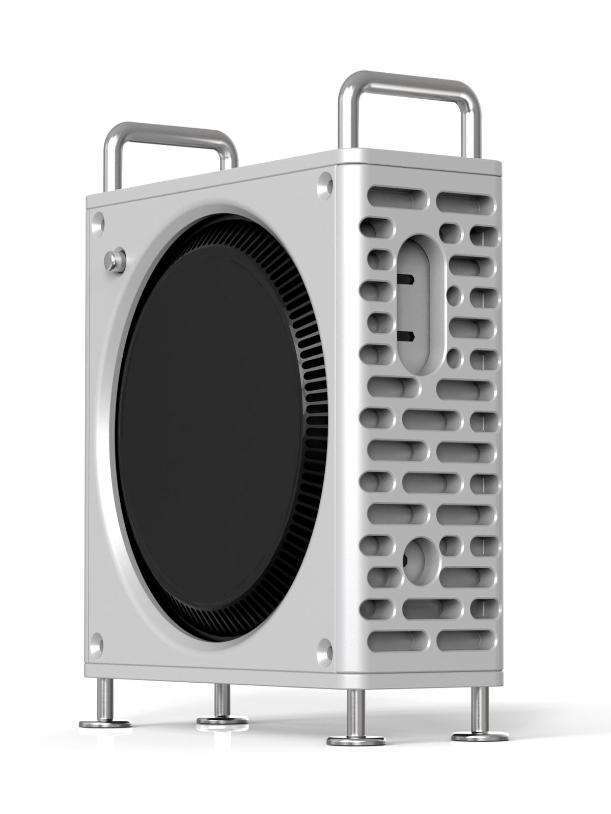 Le meilleur boîtier Mac Mini Mac Pro : boîtier en alliage d'aluminium ZEERA MacForge