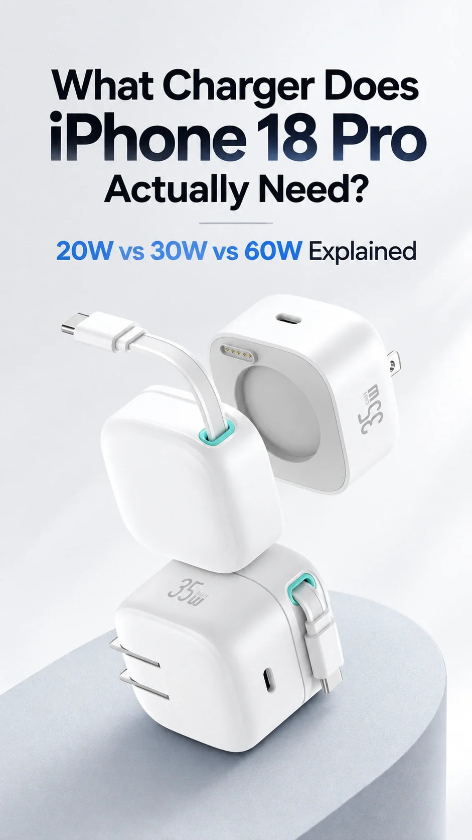 What Charger Does iPhone 18 Pro Actually Need? 20W vs 30W vs 60W Explained