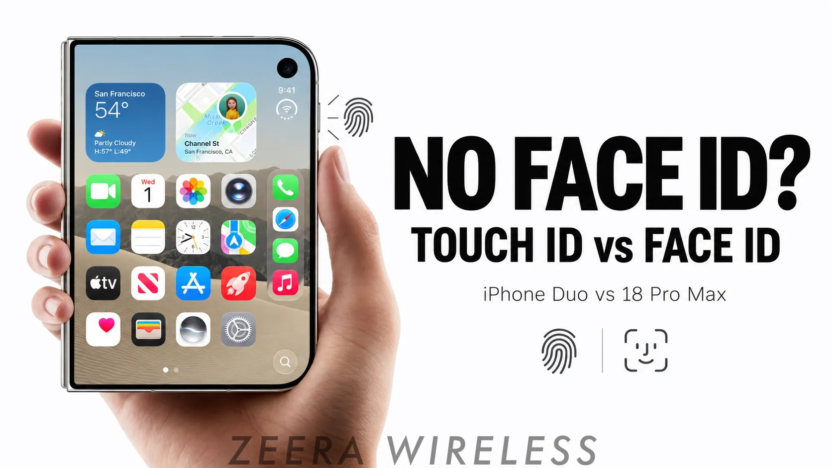 Why Doesn’t iPhone Duo Have Face ID? Touch ID vs iPhone 18 Pro Max Explained