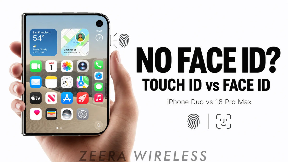 Why Doesn’t iPhone Duo Have Face ID? Touch ID vs iPhone 18 Pro Max Explained
