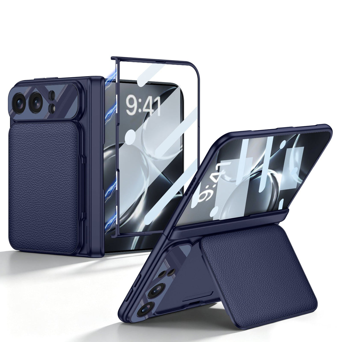 ZEERA FoldWallet Pro wallet case for iPhone Duo with 2-card holder and kickstand