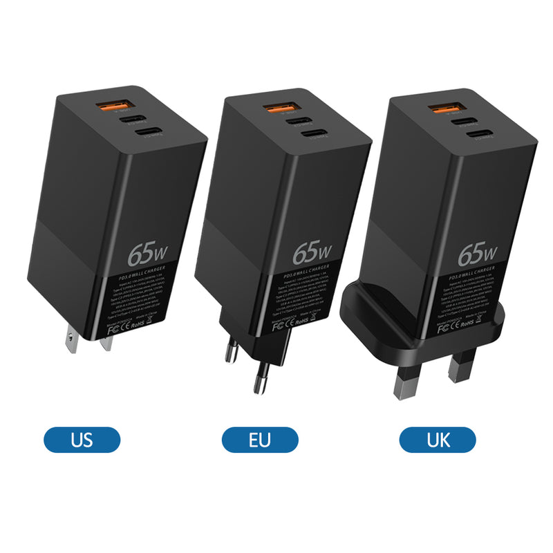 Unleash the Power: Zeera's Super Charge 65W USB-C PD GaN Wall Charger – Small Size, Big Power! ⚡🔌🚀