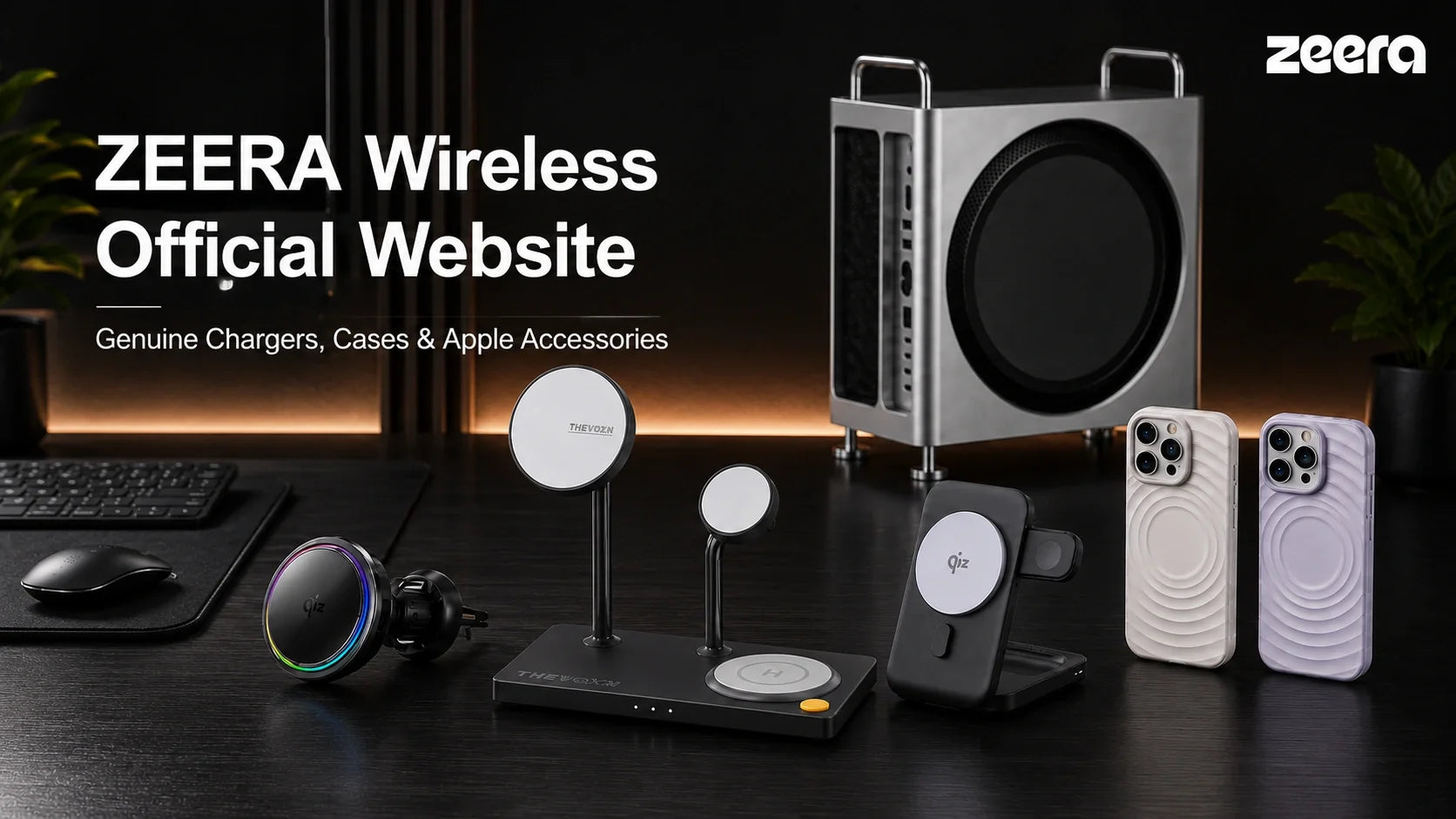 ZEERA Wireless Official Website: Genuine Chargers, Cases & Apple Accessories
