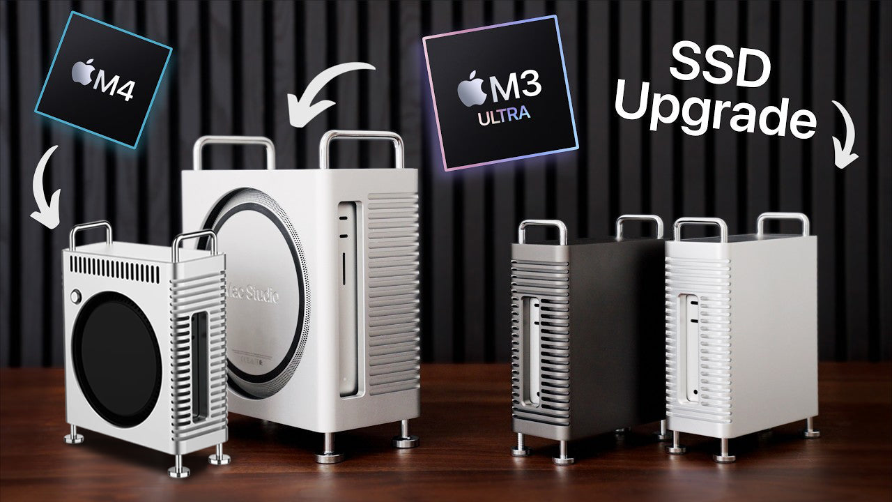 Los mejores accesorios para Mac Studio en 2025: Estuche de aluminio inspirado en el Mac Pro, presentado por Felixba