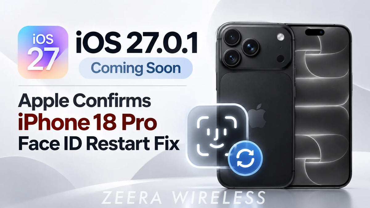 iOS 27.0.1 Coming Soon: Apple Confirms iPhone 18 Pro Face ID Restart Fix