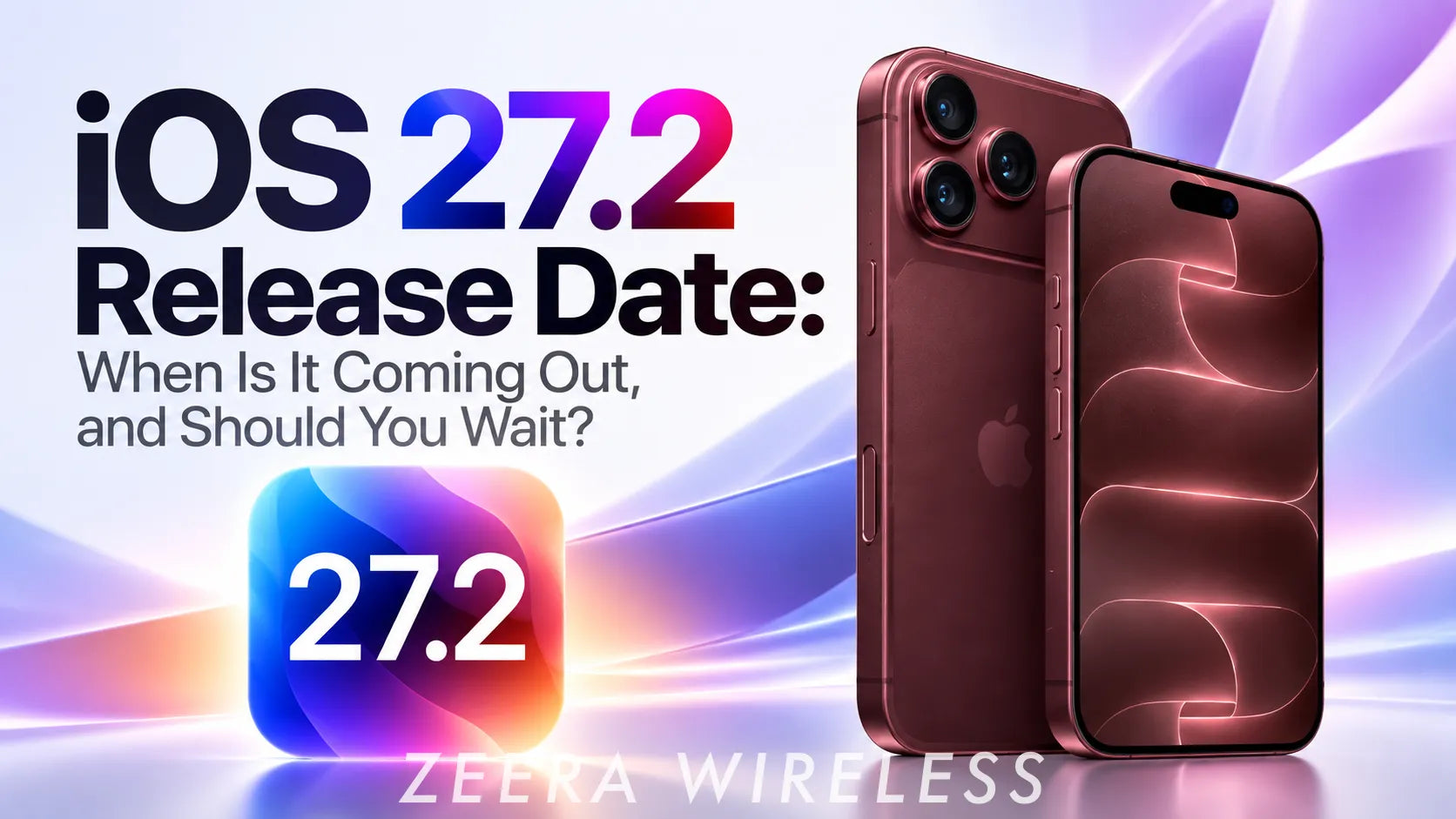 Photo: zeera wireless Ios release date when is it coming out and should you wait