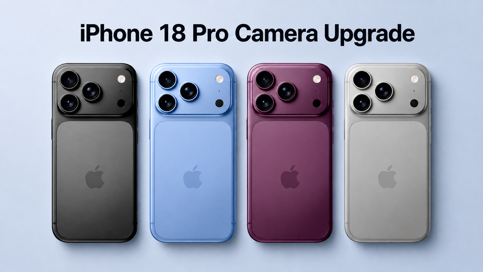 iPhone 18 Pro Camera Upgrade Rumors: Variable Aperture, Thicker Camera Bump, and Case Compatibility