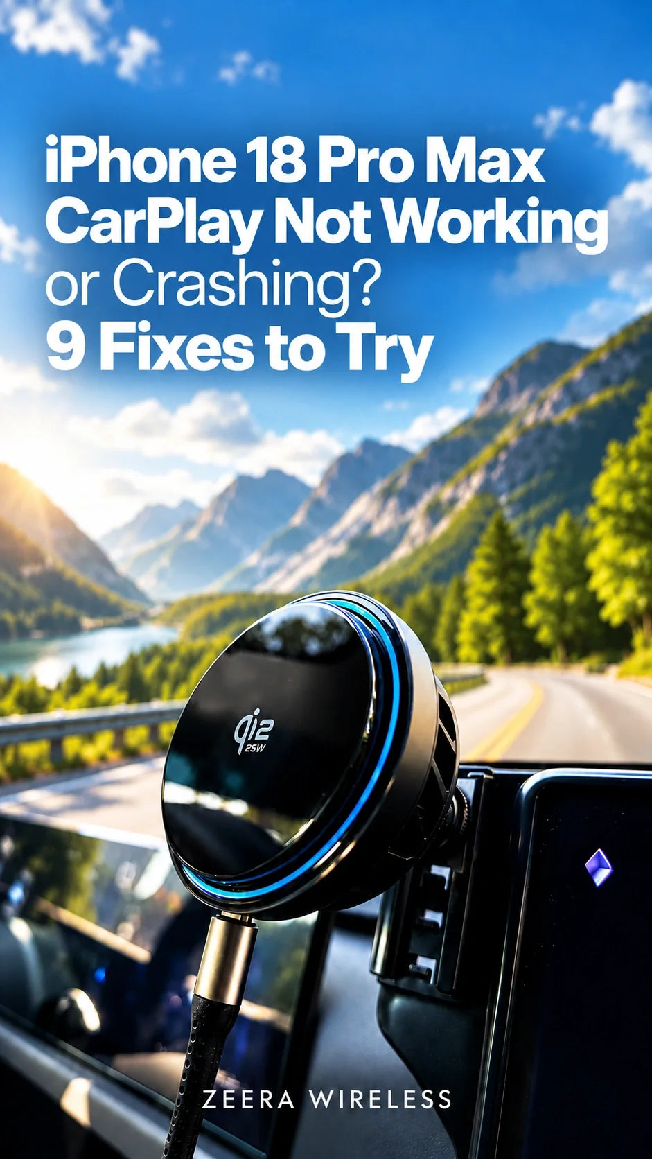 iPhone 18 Pro Max CarPlay Not Working or Crashing? 9 Fixes to Try
