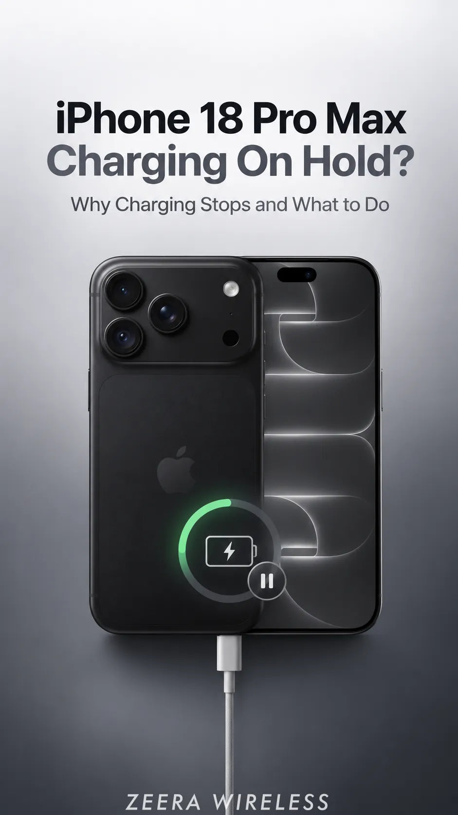 iPhone 18 Pro Max Charging On Hold? Why Charging Stops and What to Do