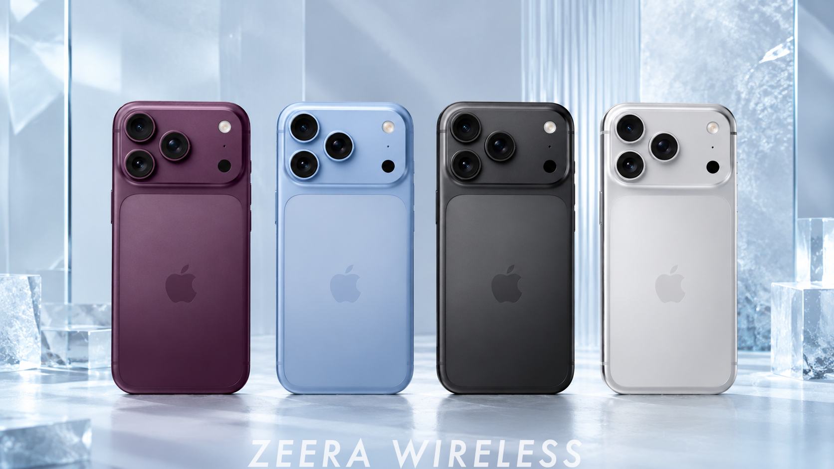 iPhone 18 Pro Max Colors Preview: Dark Cherry, Ice Blue, Dark Gray & Silver Renders Before Apple’s 2026 Event