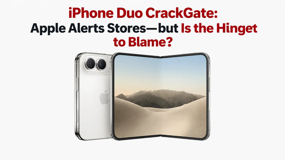 iPhone Duo CrackGate: Apple Alerts Stores—but Is the Hinge to Blame?