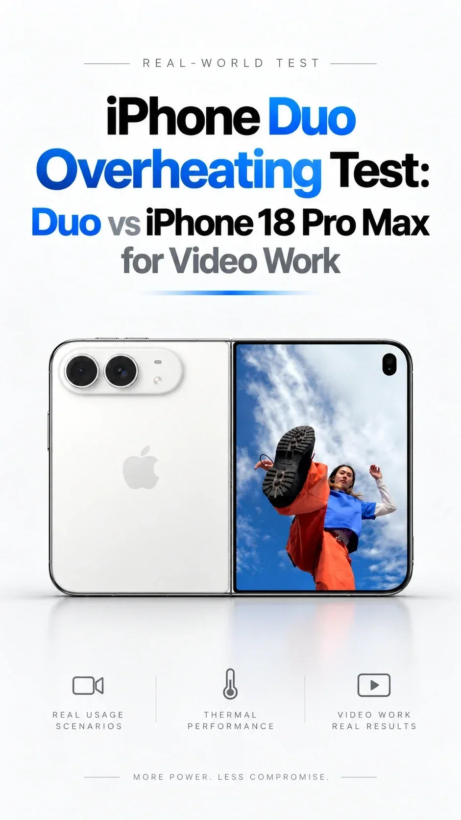 iPhone Duo Gets Too Hot Recording 4K? Mediastorm’s Test Points Creators to iPhone 18 Pro Max