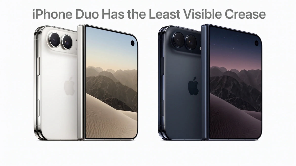 iPhone Duo Has the Least Visible Crease of Any Foldable — Here’s Why