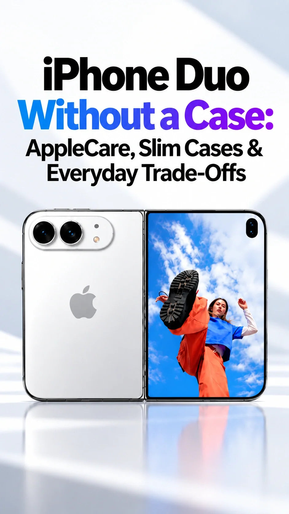 iPhone Duo Without a Case: AppleCare, Slim Cases & Everyday Trade-Offs