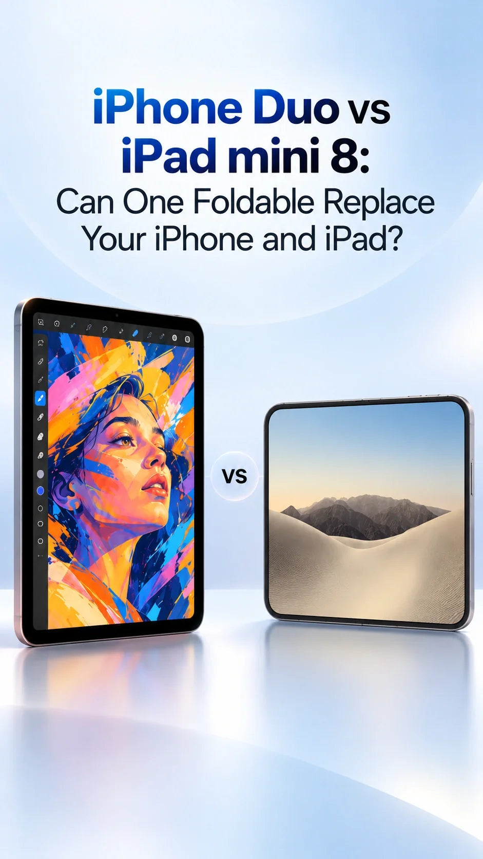iPhone Duo vs iPad mini 8: Can One Foldable Replace Your iPhone and iPad?