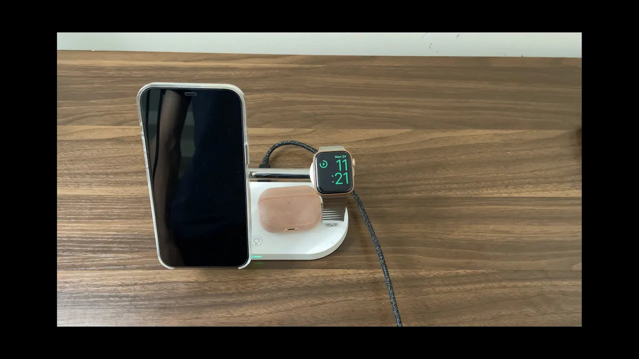 ZEERA 5-in-1 Desktop MagSafe Charger Stand