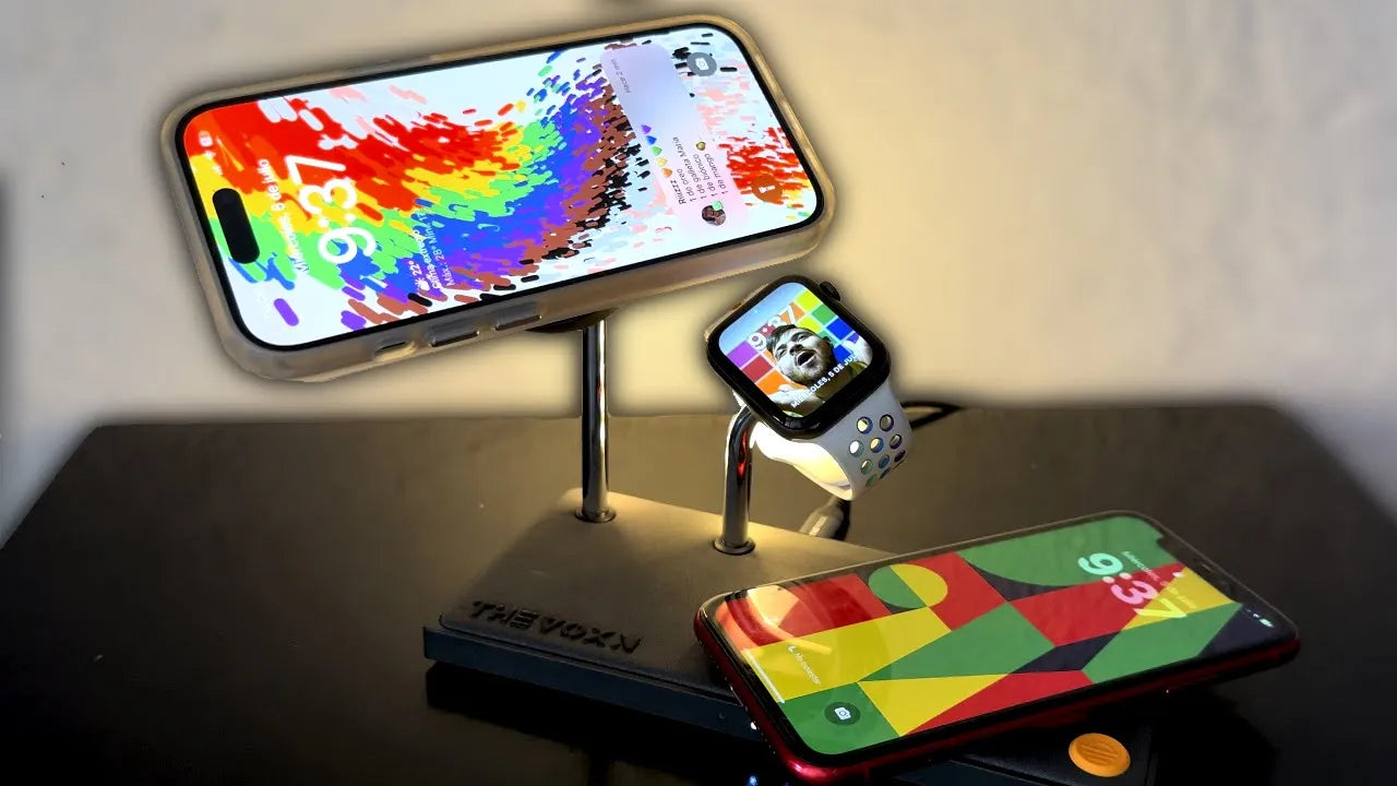 INCREIBLE CARGADOR MagSafe 5 en 1 & UN PROTECTOR QUE ENAMORA