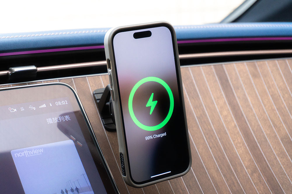 SOVOTIKO MagSafe Car Mount Charger, 15W Fast Charging For IPhone 15/14/13/12 Series - View #6