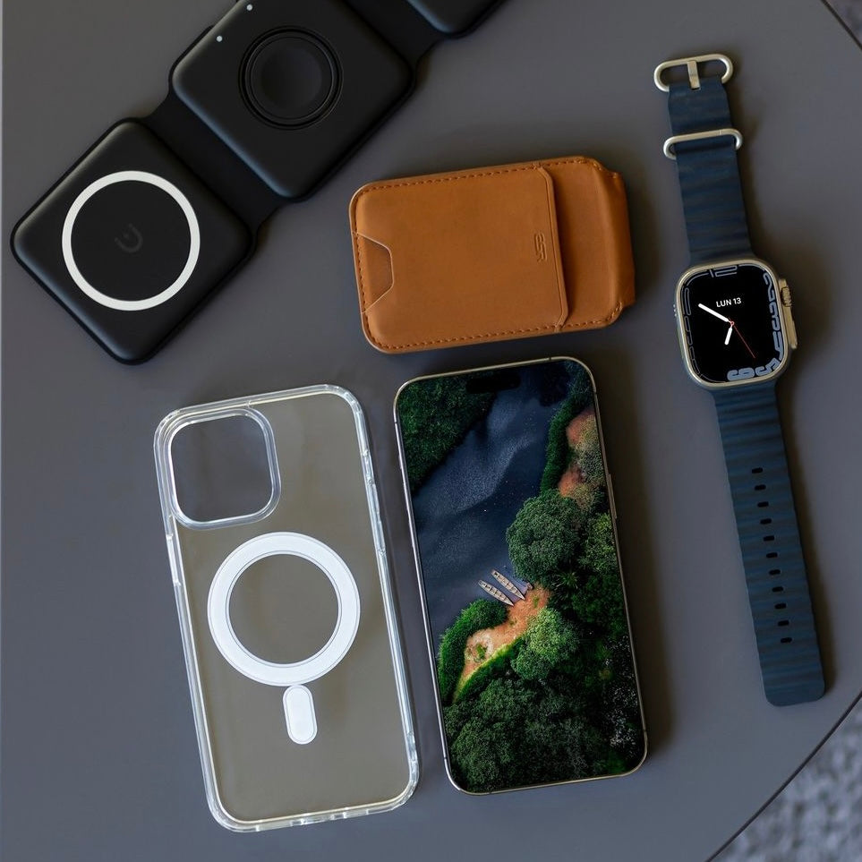 Funda MagSafe transparente ZEERA Gen2 para iPhone 16, iPhone 16 Plus, iPhone 16 Pro, iPhone 16 Pro Max