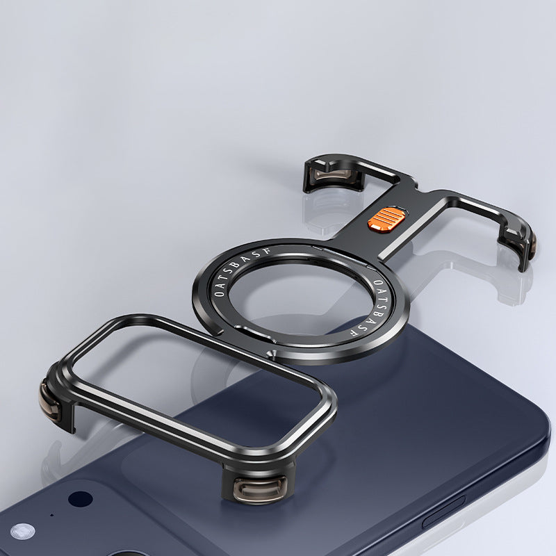 ZEERA Aluminum Alloy MagSafe Kickstand Cooling Case – Futuristic Metal Design for iPhone & Samsung ZEERA Aluminum Alloy MagSafe Kickstand Cooling Case – Futuristic Metal Design for iPhone & Samsung