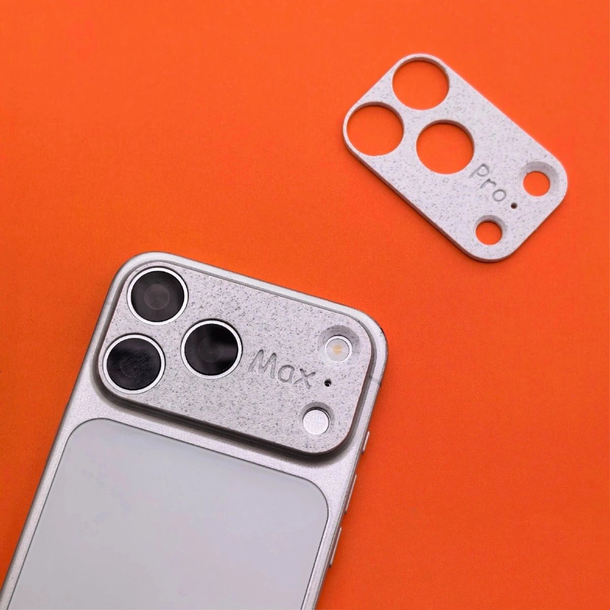 ZEERA FlatCam Deco : Protection anti-basculement pour caméra iPhone 17 Pro / Pro Max / Air