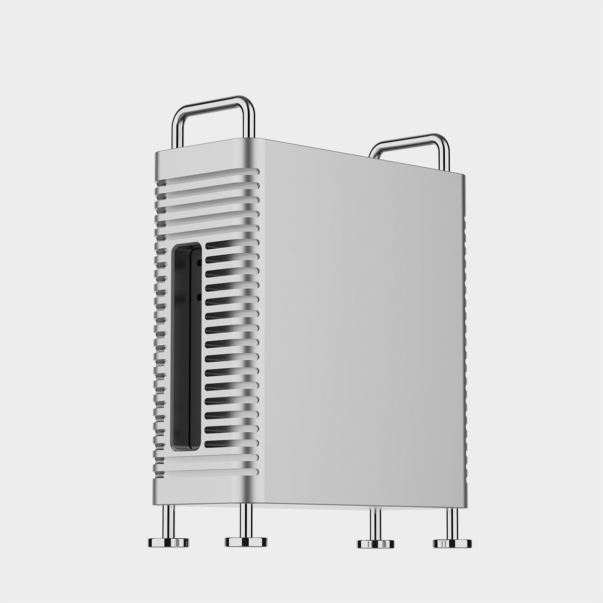 ZEERA MacForge Gen2 : Boîtier en aluminium CNC pour Mac Mini M4 & M4 Pro 2024 avec un design inspiré du Mac Pro