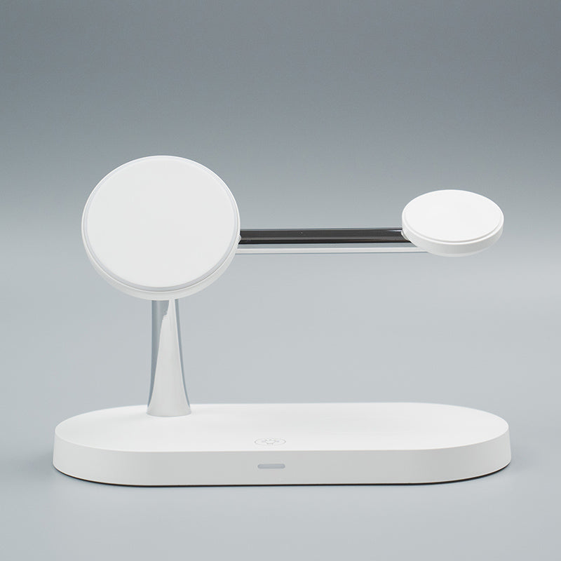 ZEERA 5-in-1 Desktop MagSafe Charger Stand for iPhone & AirPods & Apple Watch