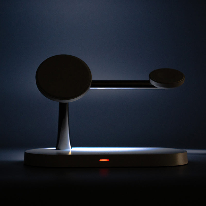 ZEERA 5-in-1 Desktop MagSafe Charger Stand for iPhone & AirPods & Apple Watch