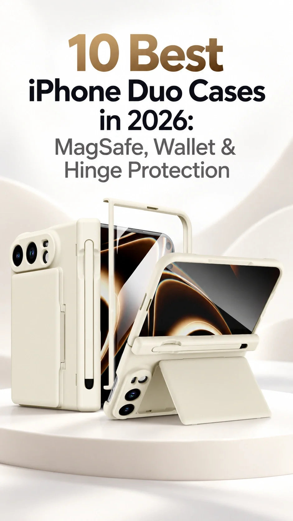 10 Best iPhone Duo Cases in 2026: MagSafe, Wallet & Hinge Protection