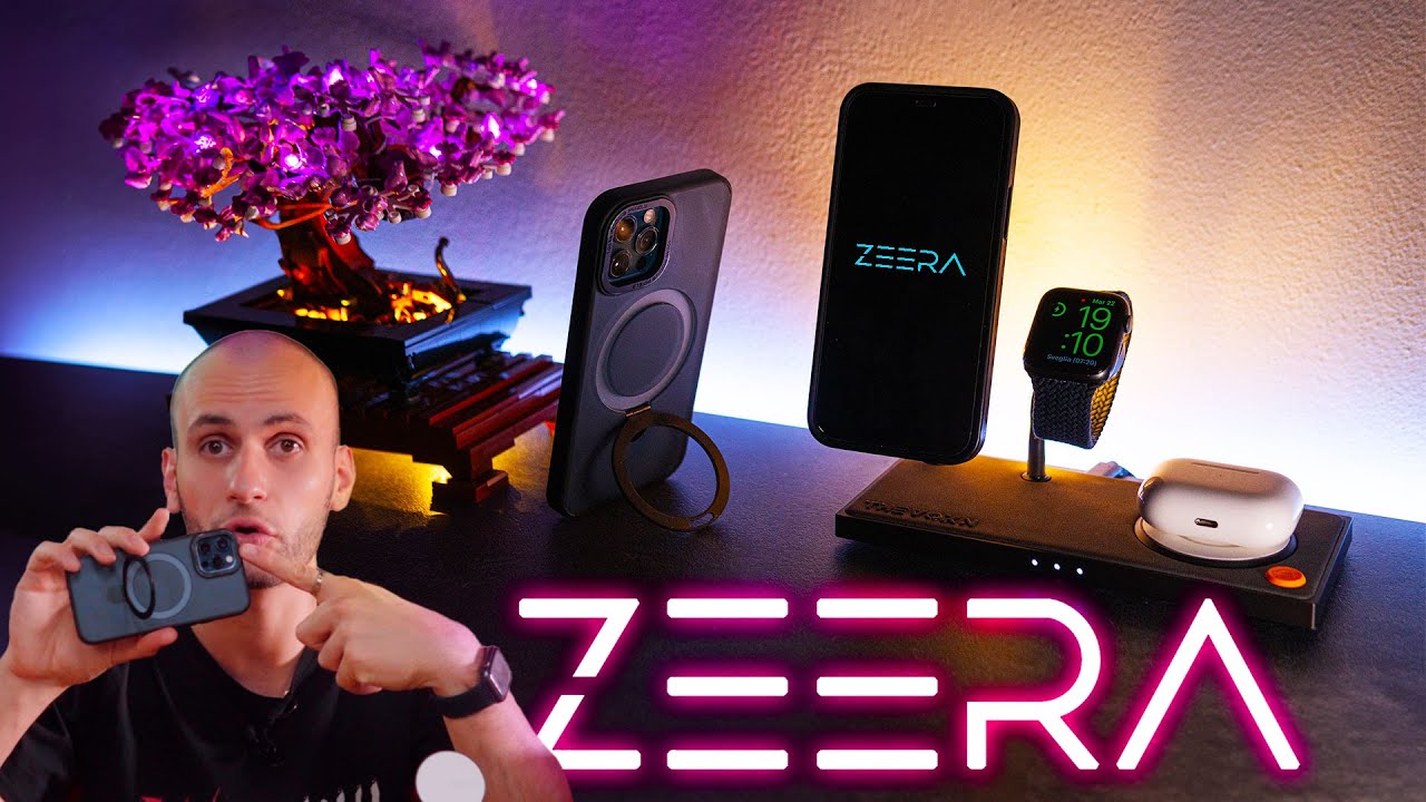 Vi Sfido A Trovarne Uno Più Bello | ZEERA x THEVOXN 5-in-1 Dual MagSafe Charger Stand