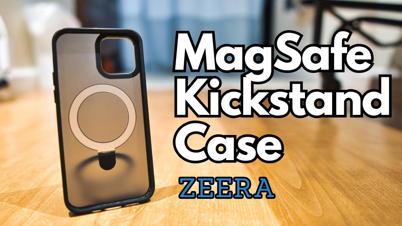 ZEERA MagSafe Kickstand Case with Ring holder for iPhone