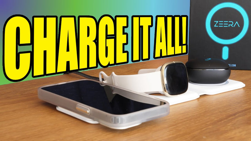 THE ONLY CASE & CHARGER YOU NEED! | Zeera MagSafe iPhone Case and 3-in-1 Charger
