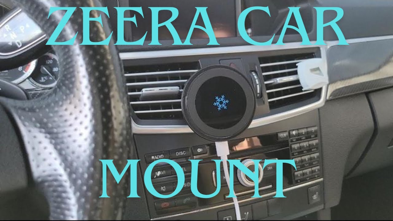 Zeera Suvolt Gen4 MagSafe Car Mount Charger: Coolest Car Mount!