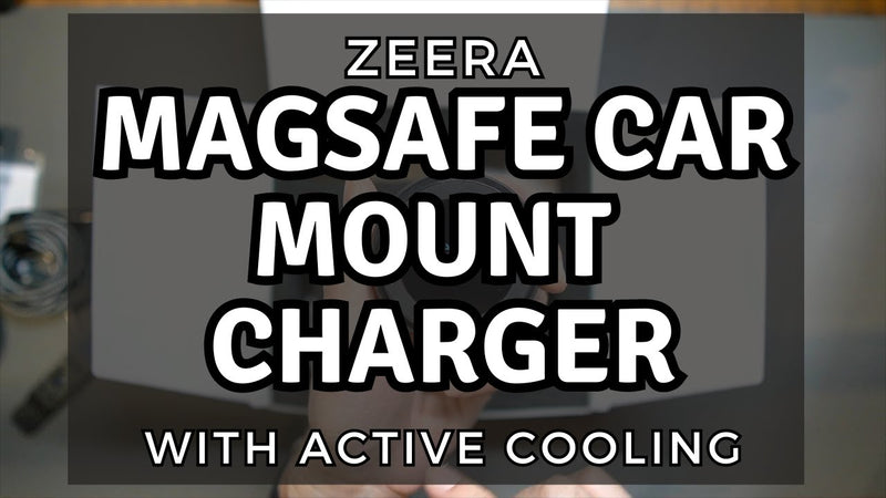 MagSafe Car Mount Charger with Active Cooling - ZEERA