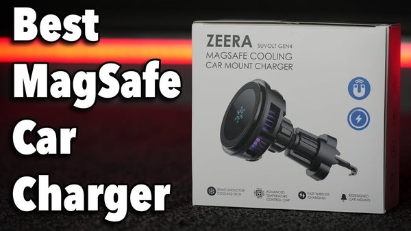 Zeera SuVolt Gen4 Magsafe Car Charger with Cooling 🥶