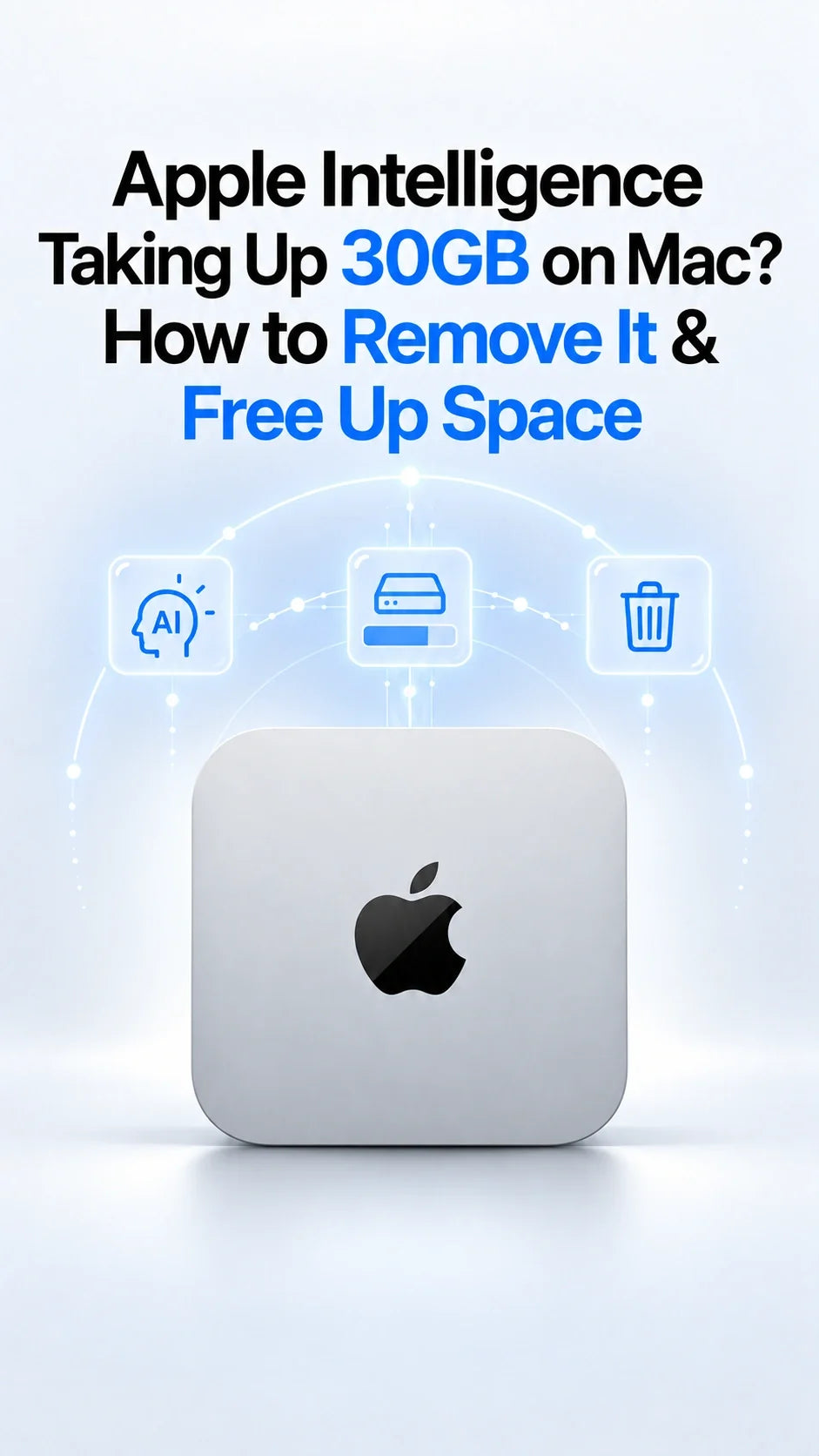Apple Intelligence Taking Up 30GB on Mac? How to Remove It & Free Up Space