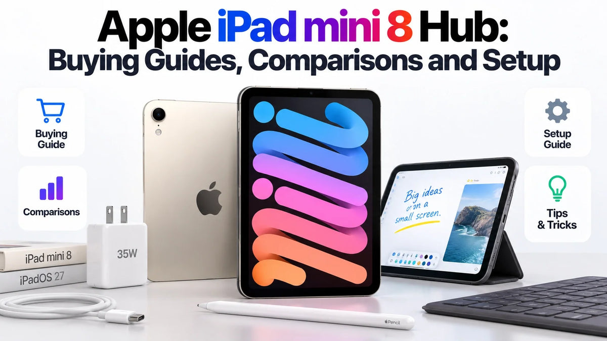 Apple iPad mini 8 Hub: Buying Guides, Comparisons and Setup