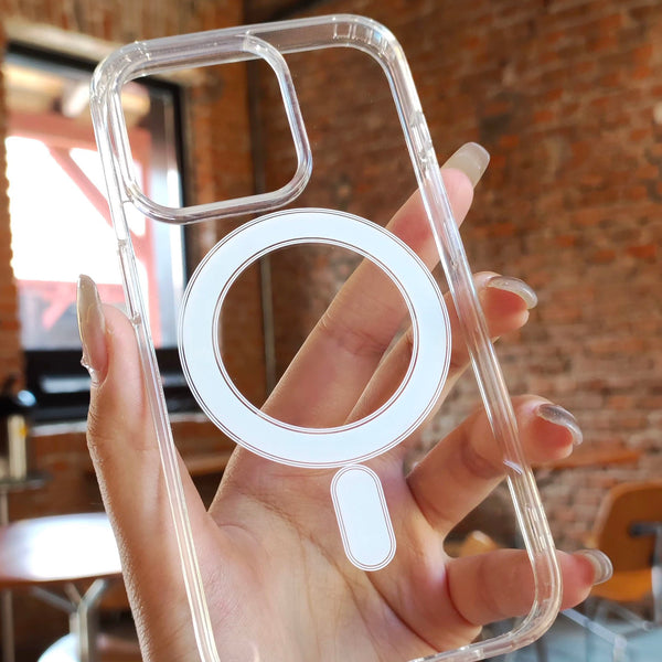 Carcasa Iphone 16 Pro ENCASED Funda Magnética De Silicona Para IPhone 16 PRO (2024) Compatible Con MagSafe | Protector De Pantalla De Vidrio Templado | Funda De Agarre Suave De Seda Al