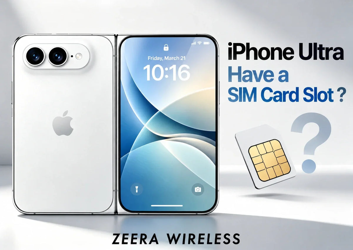 iPhone Duo SIM Card Slot: eSIM & Dual SIM (iPhone Ultra)