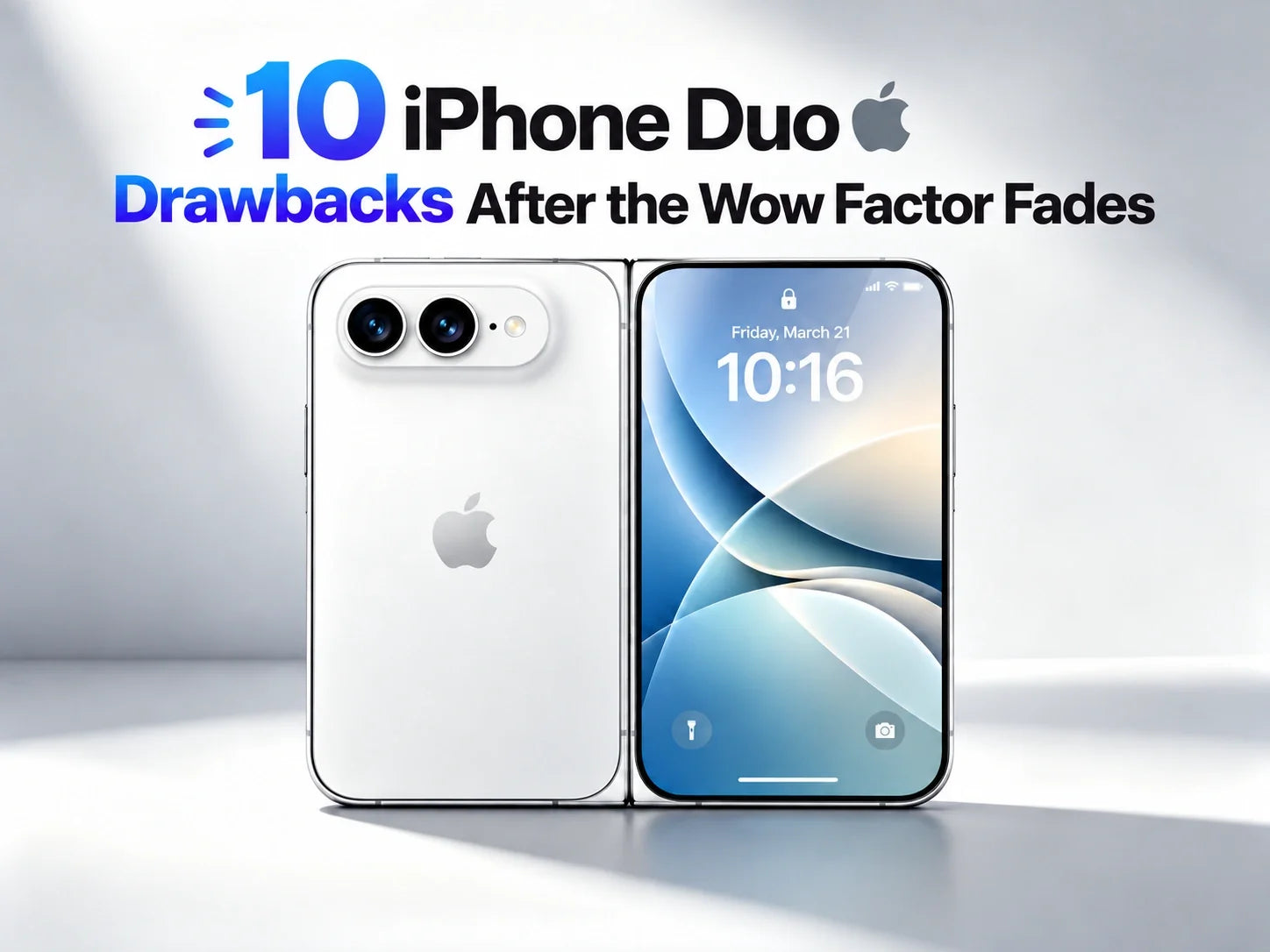 Foldable iPhone Problems: 10 iPhone Duo & iPhone Ultra Drawbacks After the Wow Factor Fades