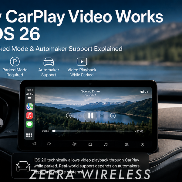 CarPlay Video prayer 外箱破れています How_CarPlay_Video_Works_in_iOS